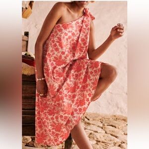 Sezane teva one shoulder dress